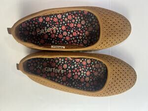 Girls Carters Brown Mary Jane Shoes Size 2M